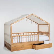 Cama Casinha Saída Lateral com Baús