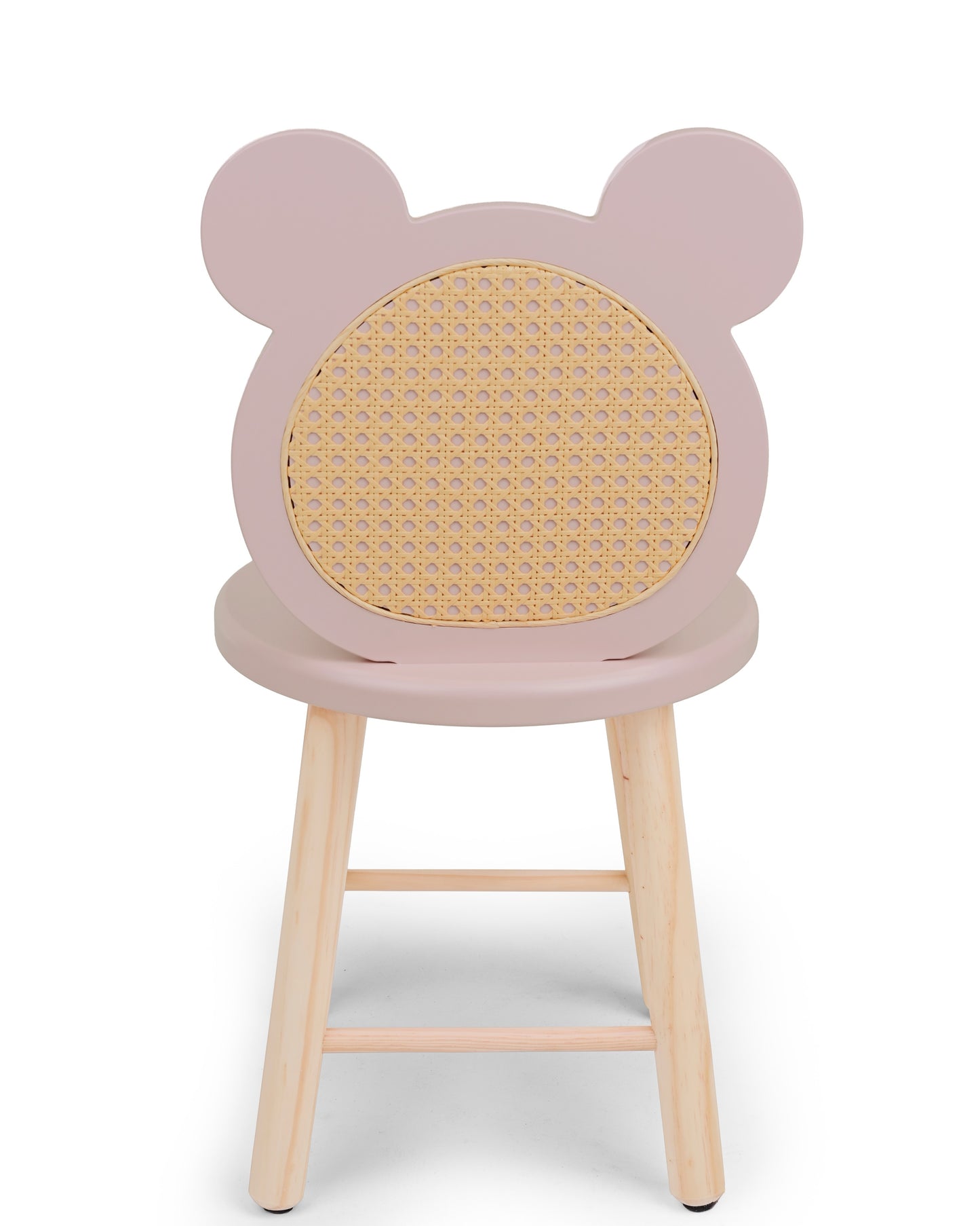 Cadeira Infantil Urso Rosa Claro