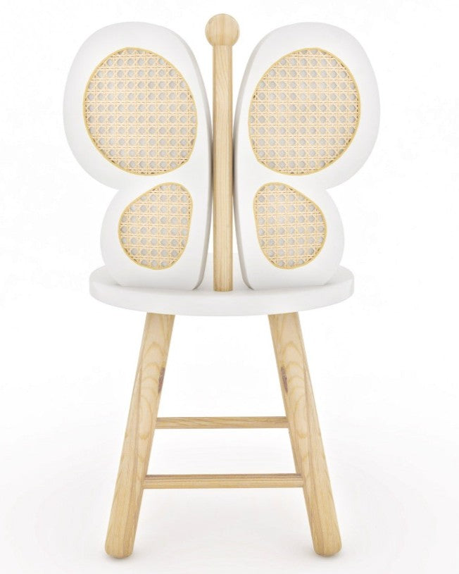Cadeira Infantil Borboleta Off white