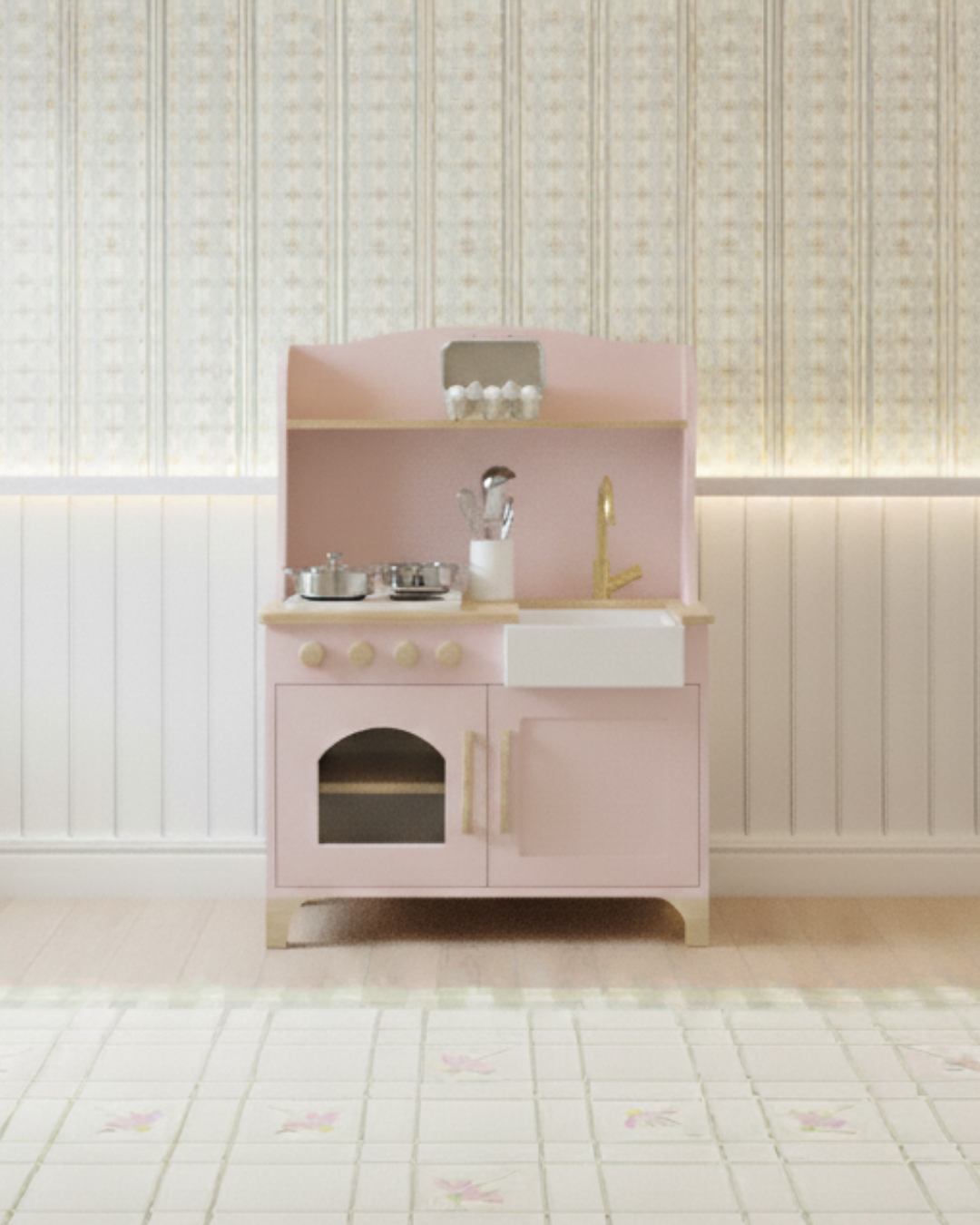 Cozinha Rosa - Completa