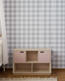 Estante Organizadora - 3 Nichos com Duas Portas - Rosa