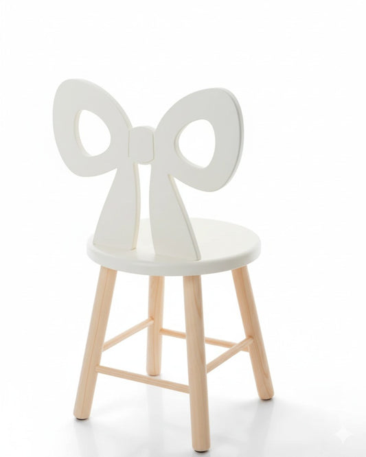 Cadeira Infantil Laço - Off White