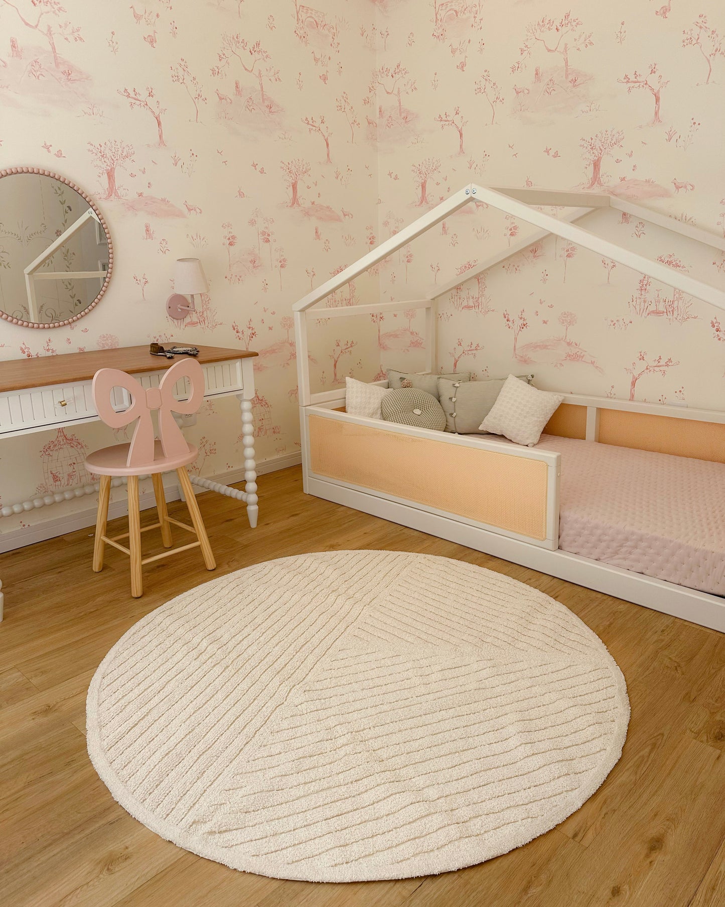 Tapete Lavável Algodão Trama - 140 x 140