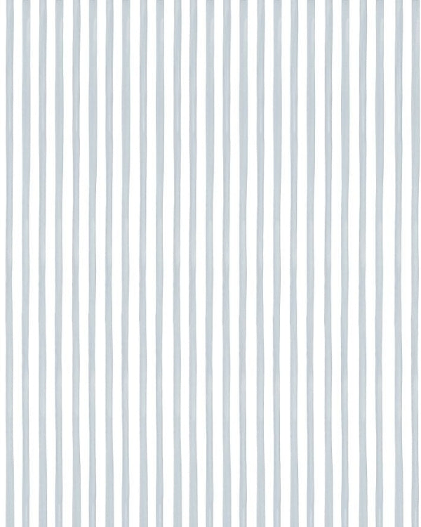 Papel Listras Aquarelado Azul