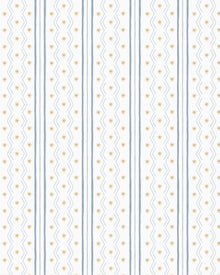 Papel Zigue e Asteriscos Azul