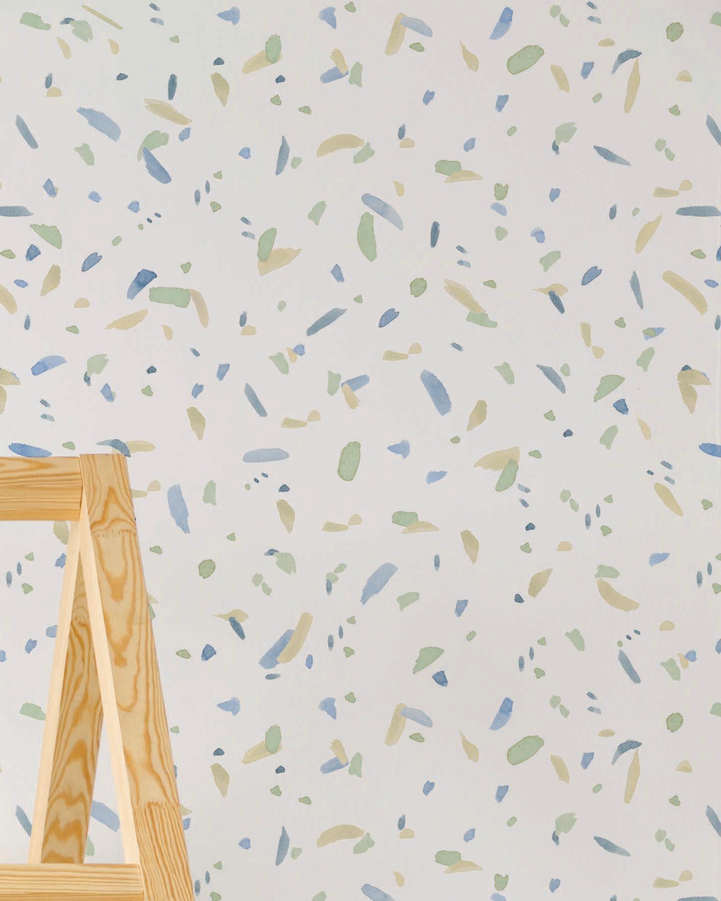 Papel de Parede Artsy blue