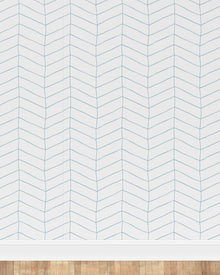 Papel Chevron Azul