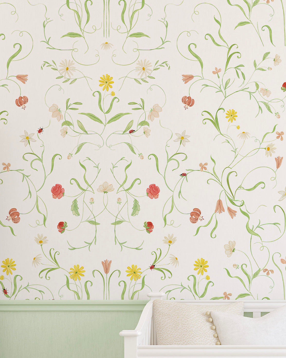 Papel de Parede Jardim Art Nouveau
