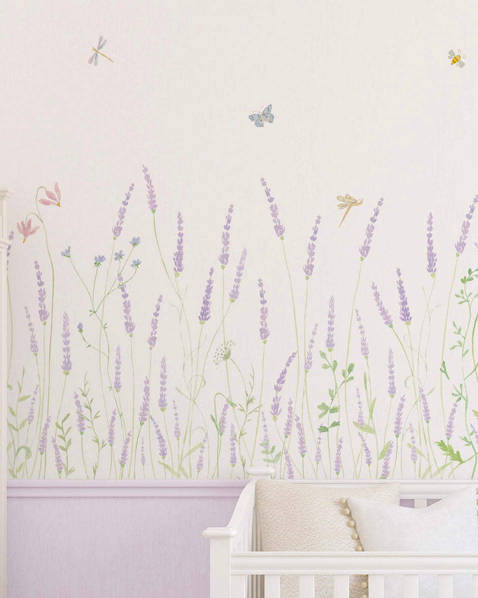 Papel de Parede Lavanda