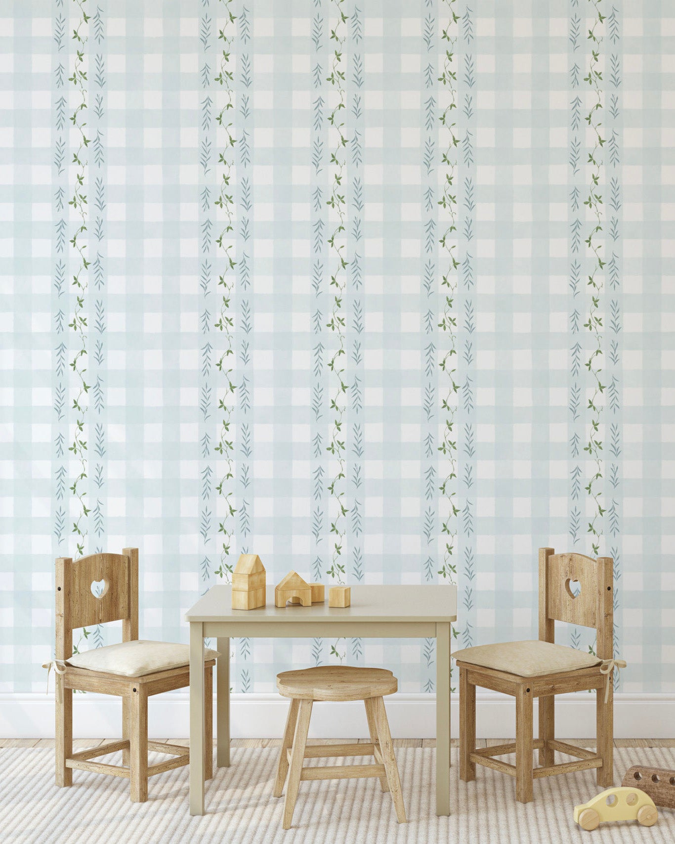 Papel de Parede Terrazo Azul