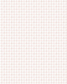 Papel de Pied de Poule Aquarela Rosa