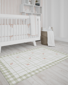 Tapete Playmat Vichy Verde 90 x 120