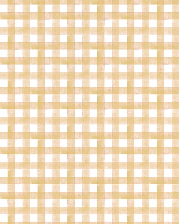 Papel Vichy Aquarelado Mostarda
