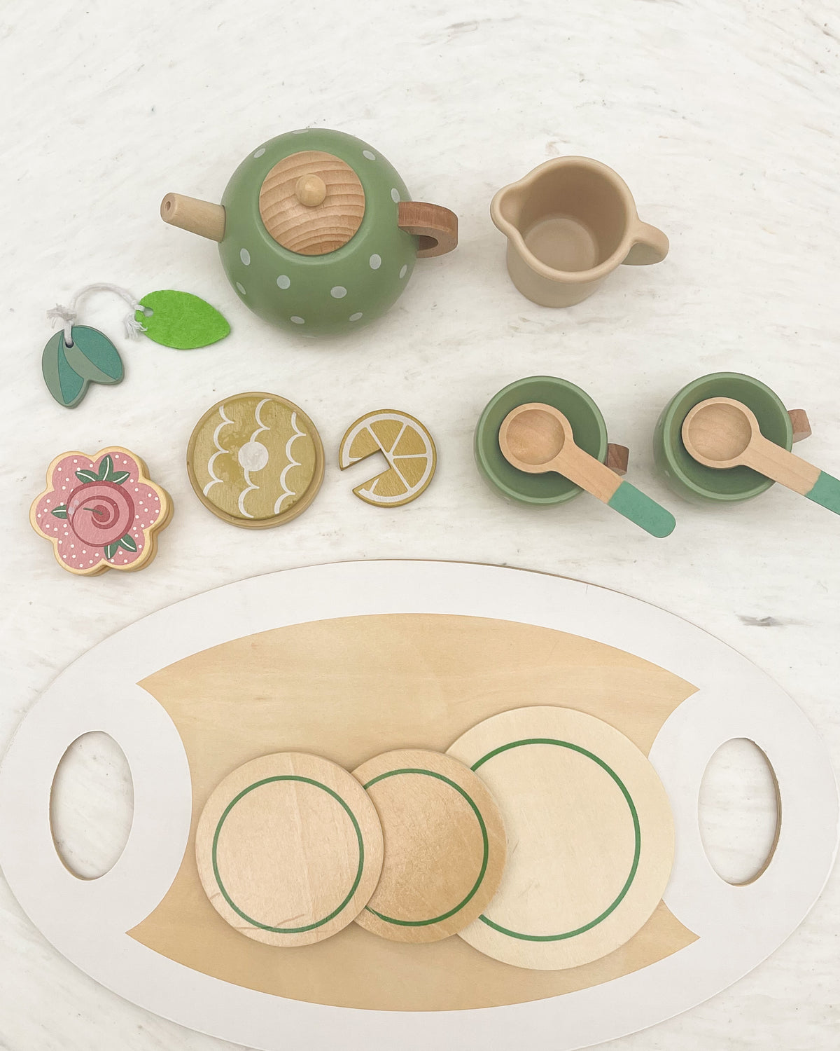 Conjunto de chá - Verde - imagem 2