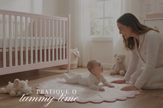 Tummy Time: fortalece, estimula e desenvolve seu bebê