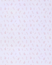 Papel Porcelana Folhinhas Delicado Rosa