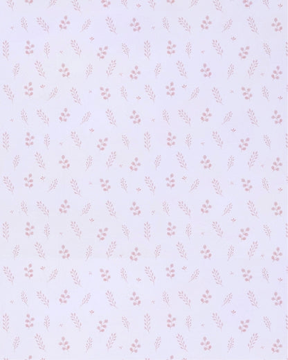 Papel Porcelana Folhinhas Delicado Rosa