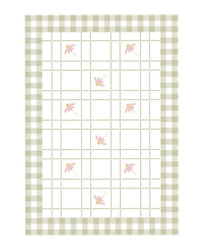 Tapete Playmat Vichy Verde 90 x 120
