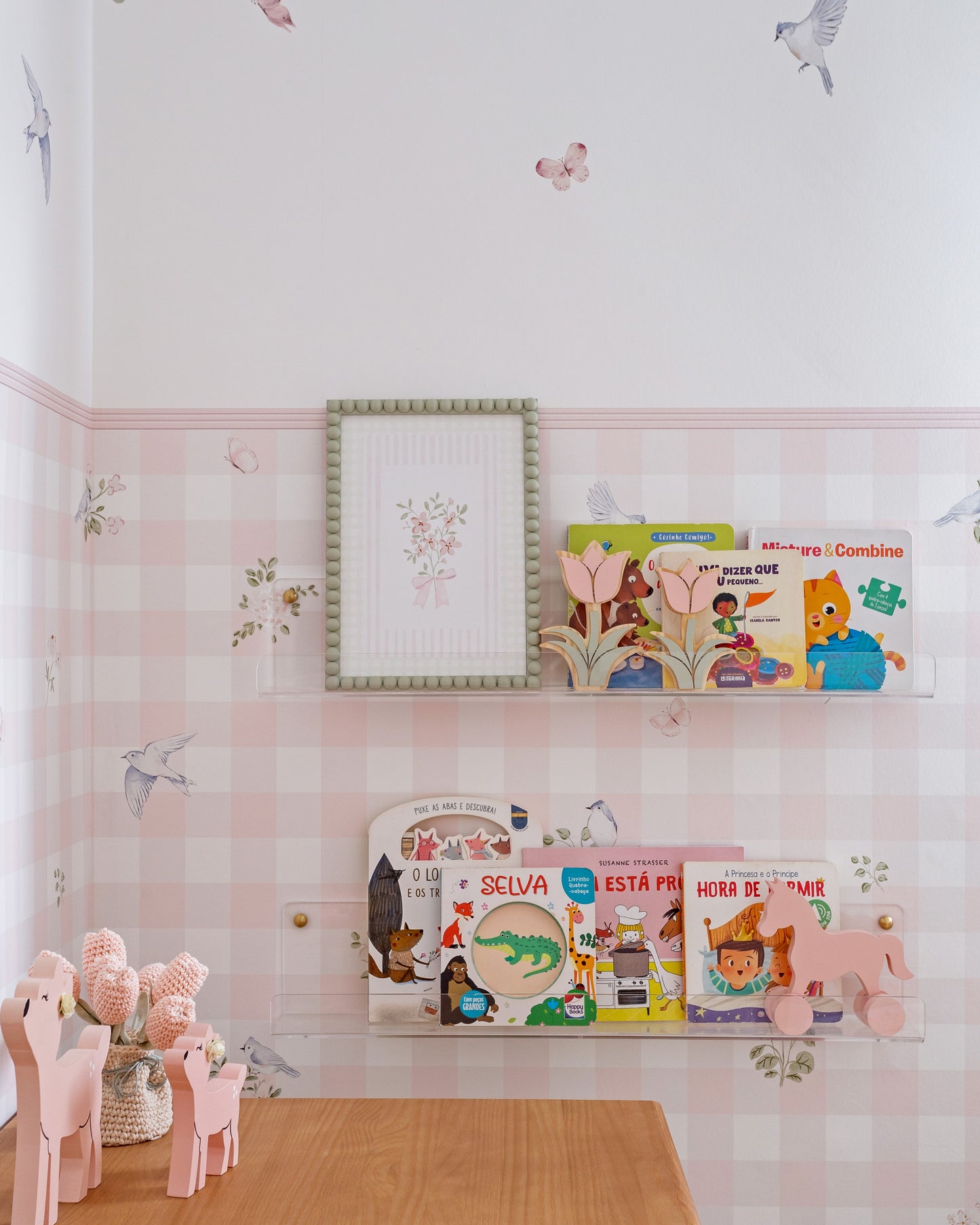 Prateleira de Acrílico Reta