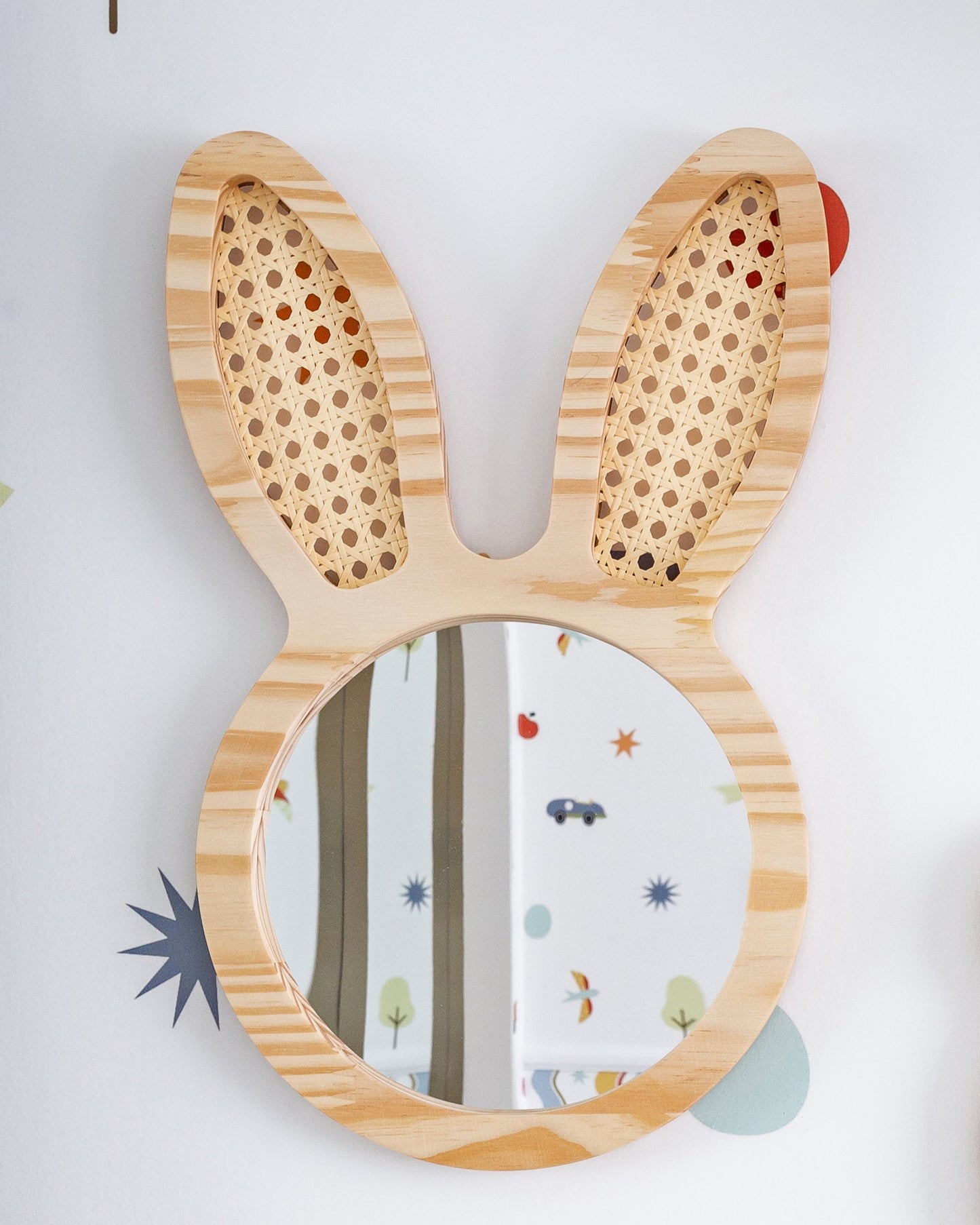 Espelho Coelho com Palha