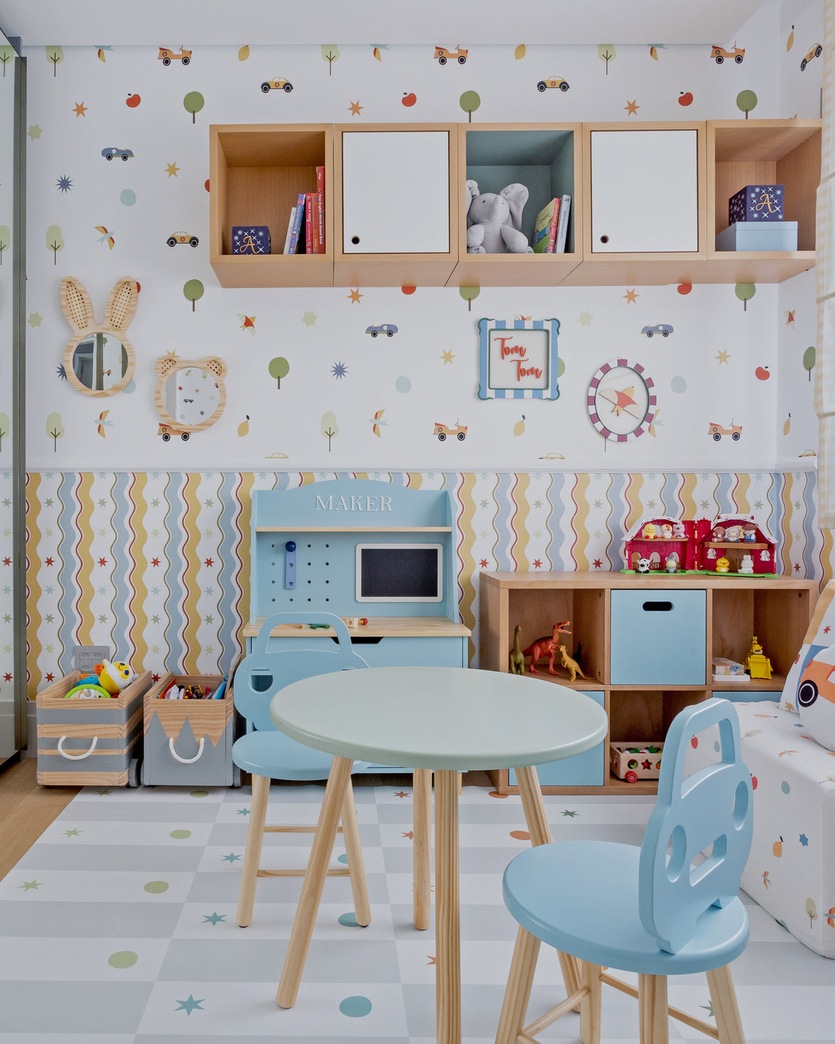 Tapete Playmat Trilhos da Imaginação 90 x 120