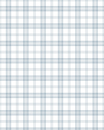 Papel Xadrez Classic Indigo