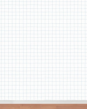Papel de Parede Grid Azul