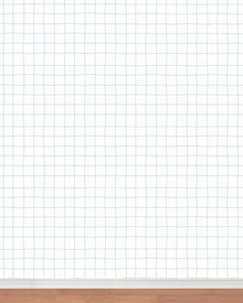 Papel de Parede Grid Azul