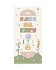 Tapete Playmat Amarelinha Jardim
