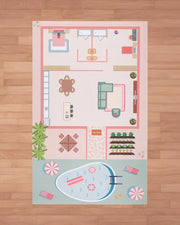Tapete Playmat Casinha