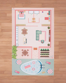 Tapete Playmat Casinha