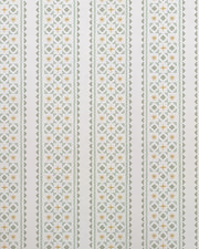 Papel Listras e Gravataria Asteriscos Verde