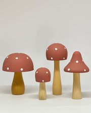 Kit Cogumelos Petit Rosa malva