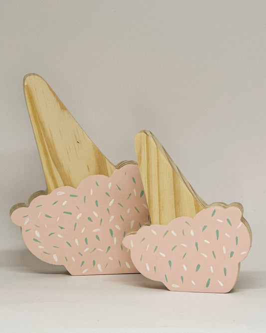 Dupla de Sorvetes Rosa Talco