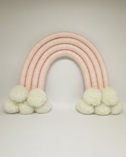 Arco íris Rosa Pompom