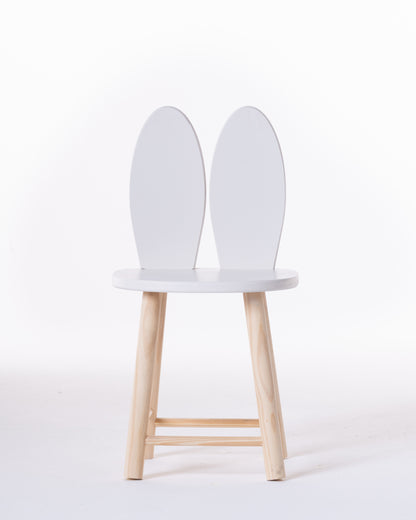Cadeira Infantil Coelho Off White - Coleção 1 (70% OFF)