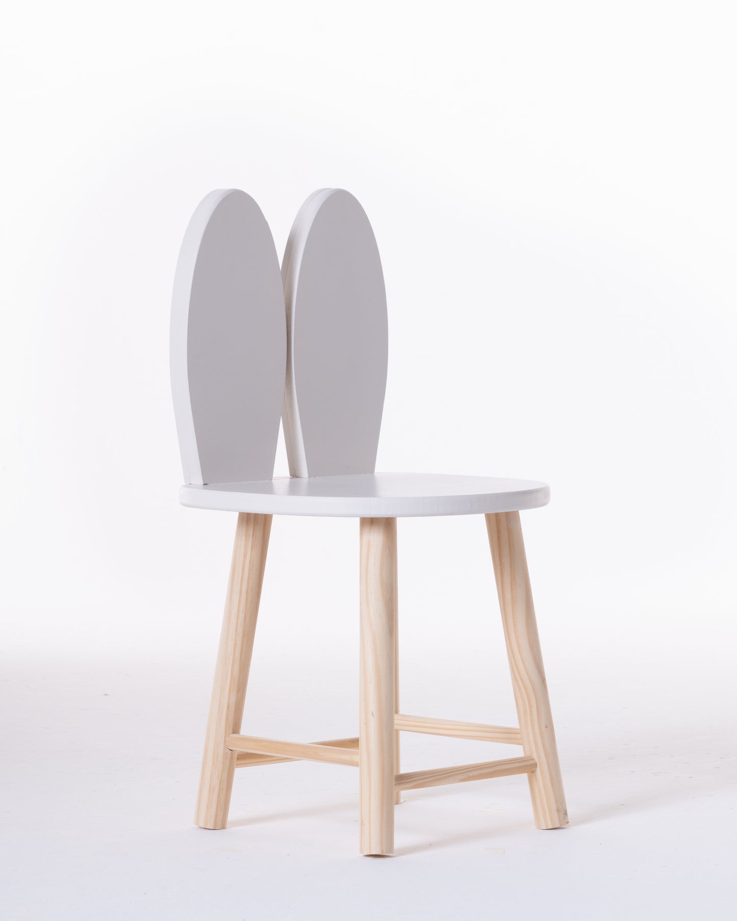 Cadeira Infantil Coelho Off White - Coleção 1 (70% OFF)