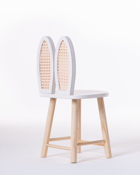 Cadeira Infantil Coelho Off White - Coleção 1 (70% OFF)