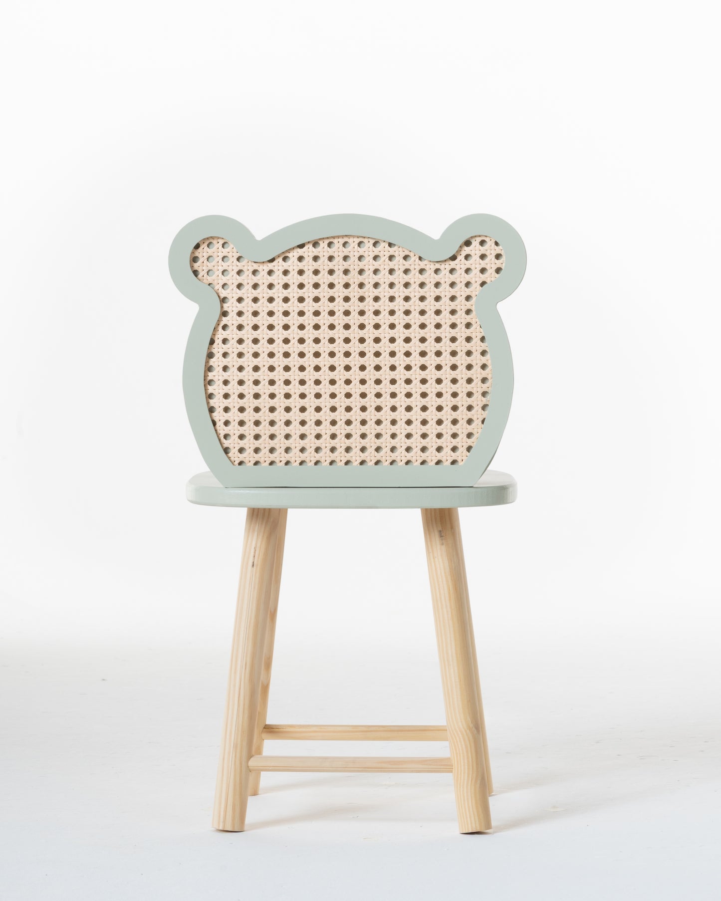 Cadeira Infantil Urso  Verde - Coleção 1 (70% OFF)