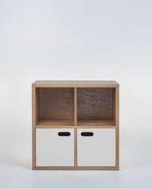 Estante Organizadora Infantil com Portas - Off white