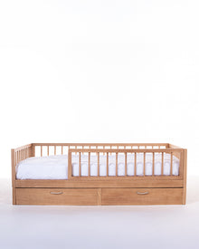 Cama Montessori Evolutiva - Saída Lateral + Gavetões