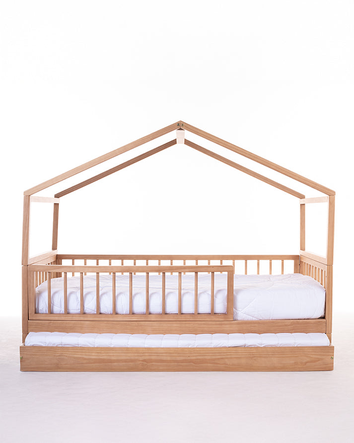 House Bed - Side Exit + Trundle Bed
