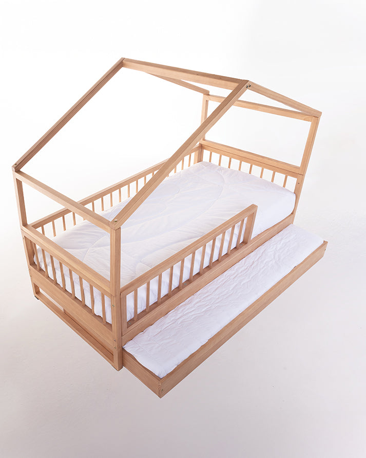 House Bed - Side Exit + Trundle Bed