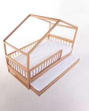House Bed - Side Exit + Trundle Bed