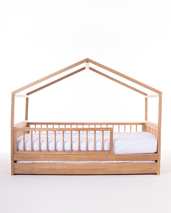 House Bed - Side Exit + Trundle Bed