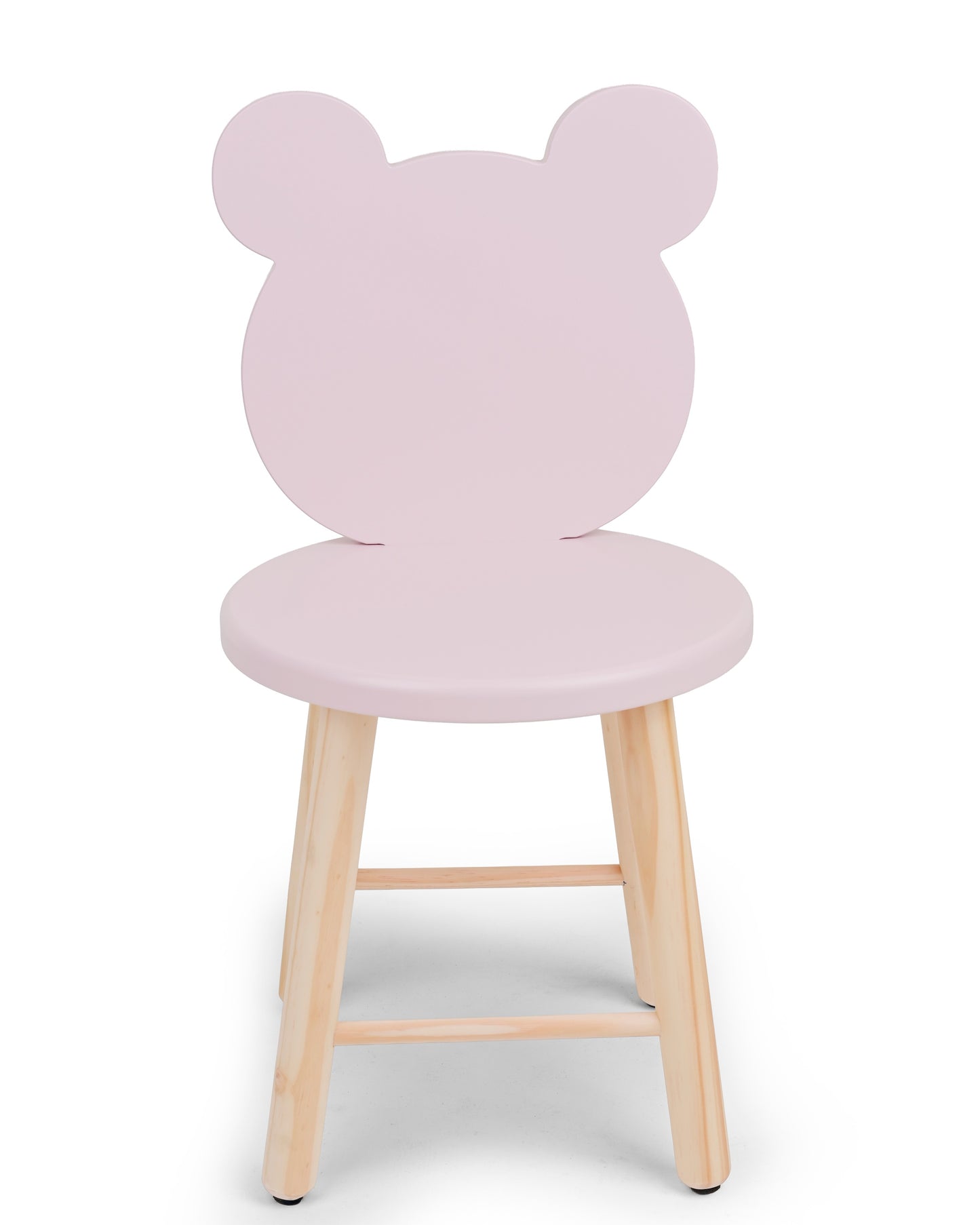 Cadeira Infantil Urso Rosa Claro