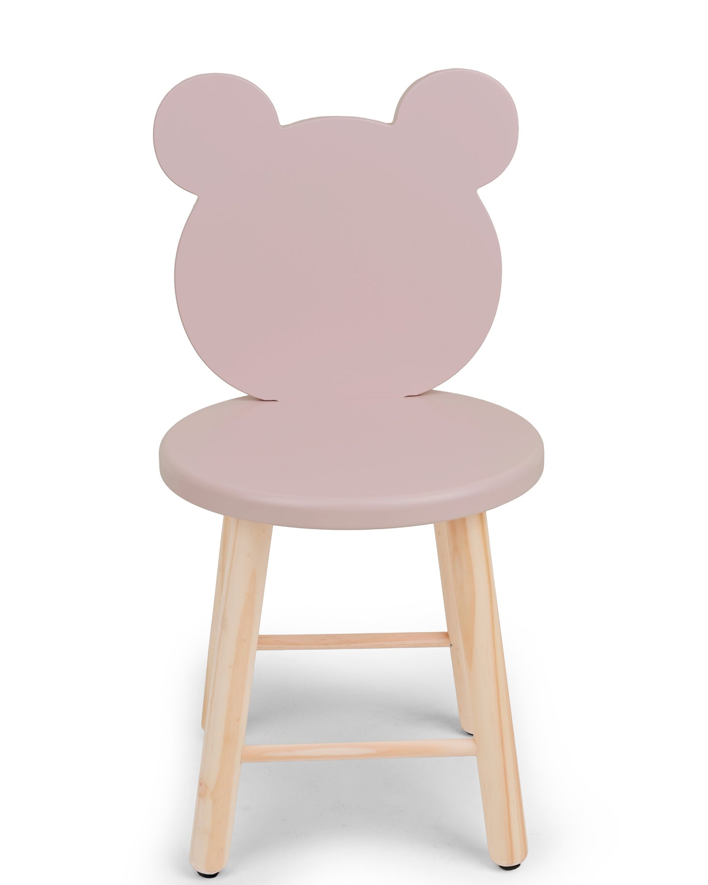 Cadeira Infantil Urso Rosa Claro