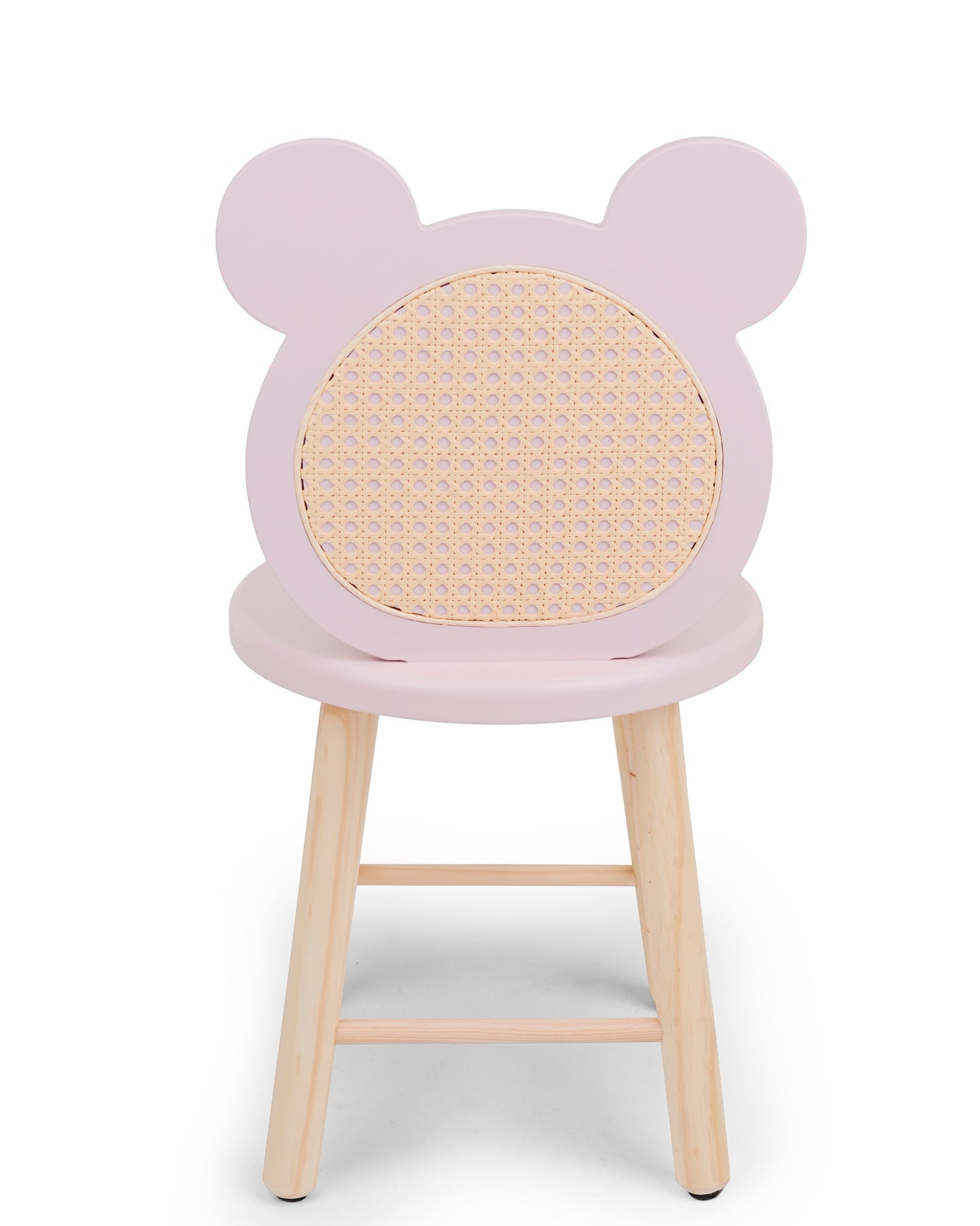 Cadeira Infantil Urso Rosa Claro