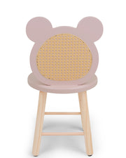 Children's Bear Chair Color:Pink