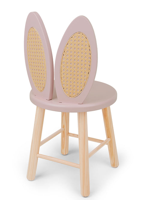 Cadeira Infantil Coelho Rosa
